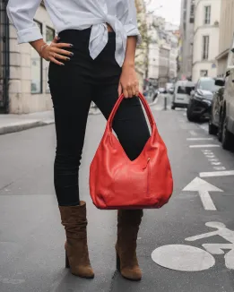 Sac à main en cuir modèle SABRINA