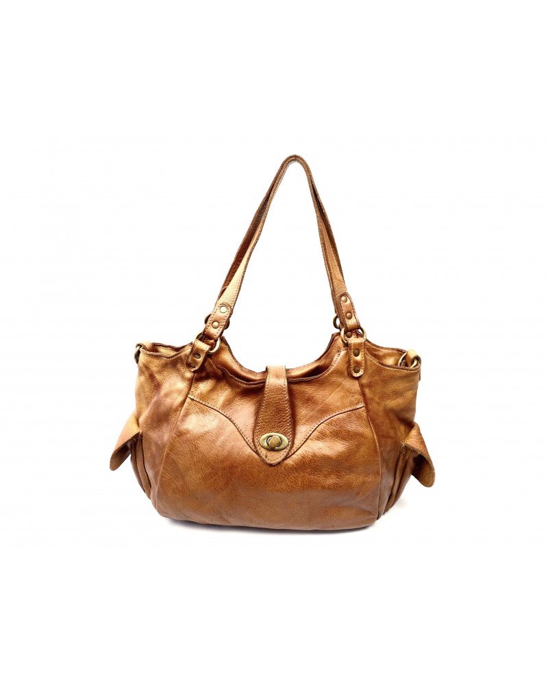 Sac à Main Vintage En Cuir Synthétique – Bandoulière Style Sac De Jour – 4 Coloris Dispo