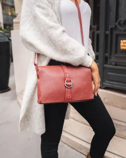 sacs bandoulière en cuir modèle VALENTINA