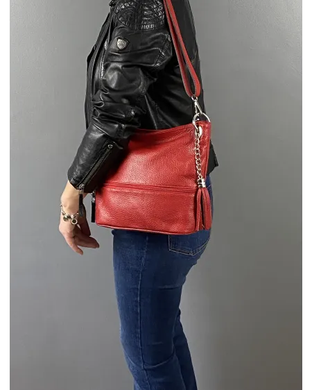 Sac à main en cuir modèle LARA