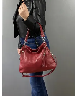 Sac à main en cuir modèle ALESSIA