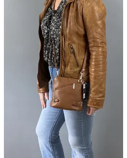 Pochette en cuir modèle GINA