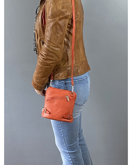 Pochette en cuir modèle GINA