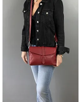 Pochette en cuir modèle LUANA