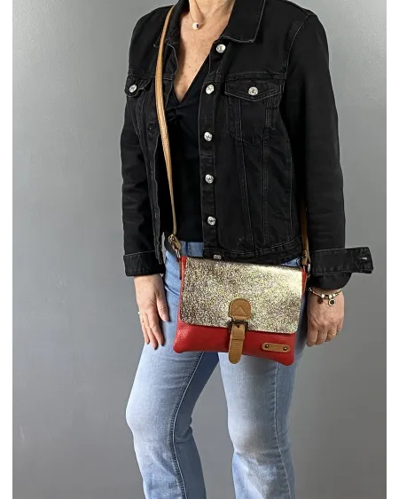 Pochette en cuir modèle NELL