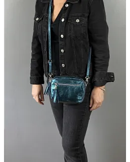 Sac à bandoulière en cuir modèle ANDREA