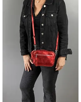 Sac à bandoulière en cuir modèle ANDREA