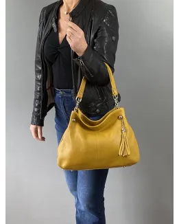 Sac à main en cuir modèle ALESSIA