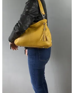 Sac à main en cuir modèle ALESSIA