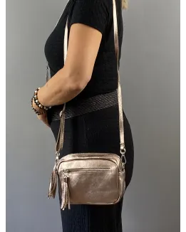 Sac à bandoulière en cuir modèle ANDREA