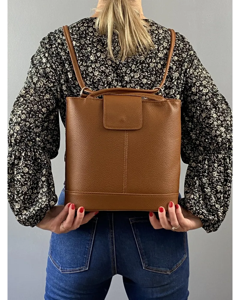 Sac à dos en cuir modèle TINA
