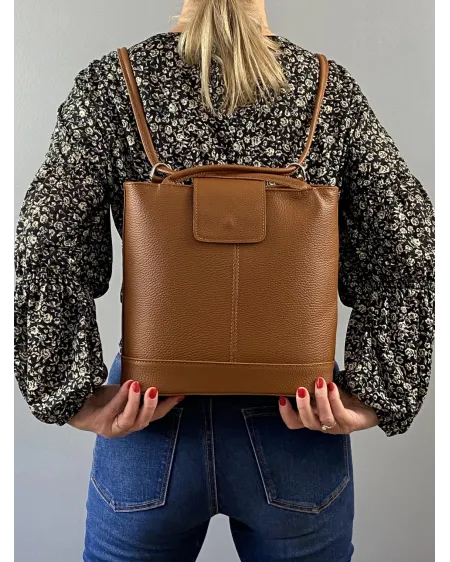 Sac à dos en cuir modèle TINA