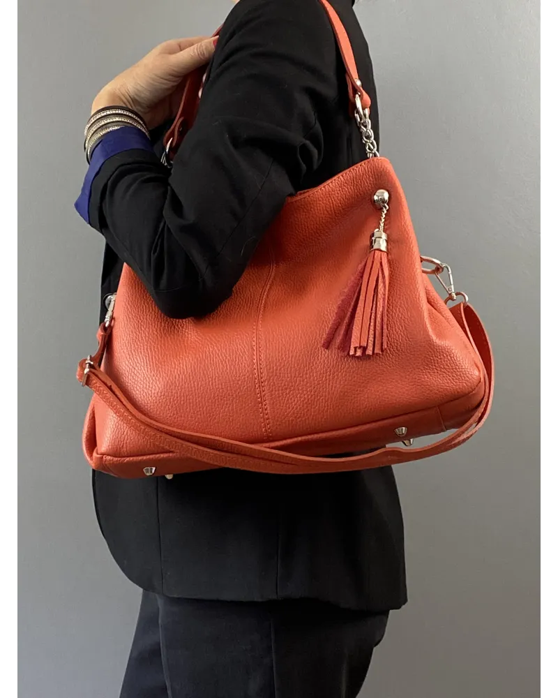 Sac à main en cuir modèle ALESSIA