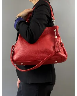 Sac à main en cuir modèle ALESSIA