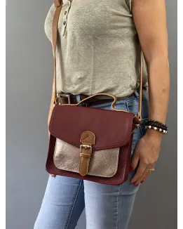 Pochette en cuir modèle ABBIE