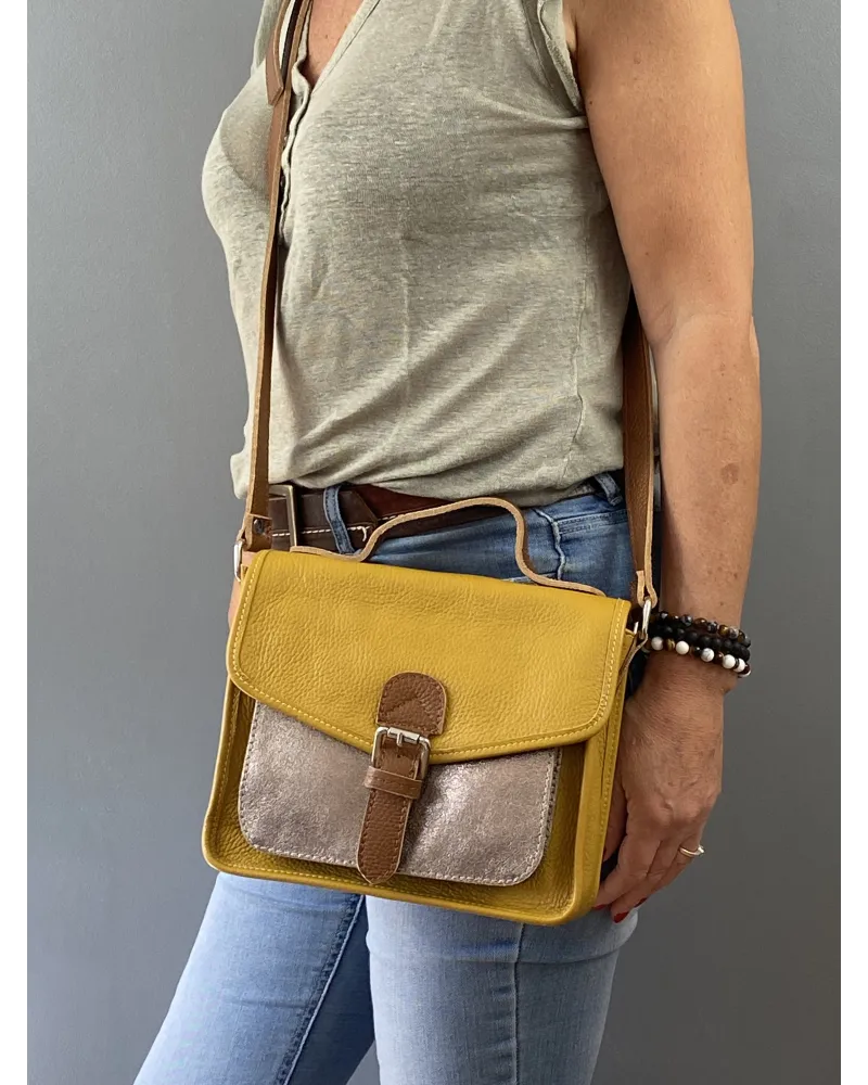 Pochette en cuir modèle ABBIE