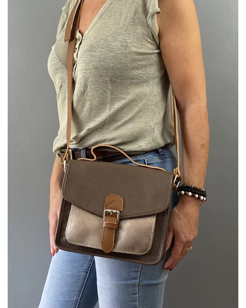 Pochette en cuir modèle ABBIE