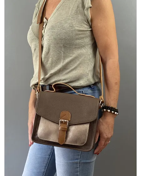 Pochette en cuir modèle ABBIE