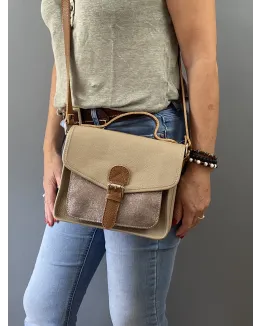 Pochette en cuir modèle ABBIE