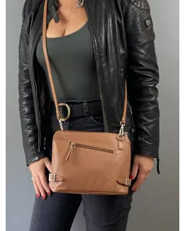 Pochette en cuir modèle TANIA