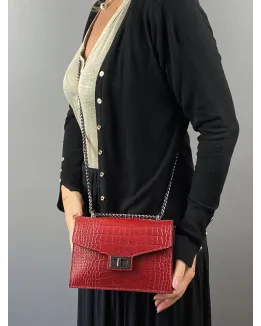 Pochette en cuir modèle GIULIANI