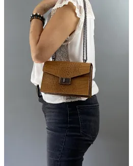 Pochette en cuir modèle GIULIANI