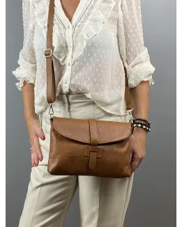 Pochette en cuir modèle LUANA