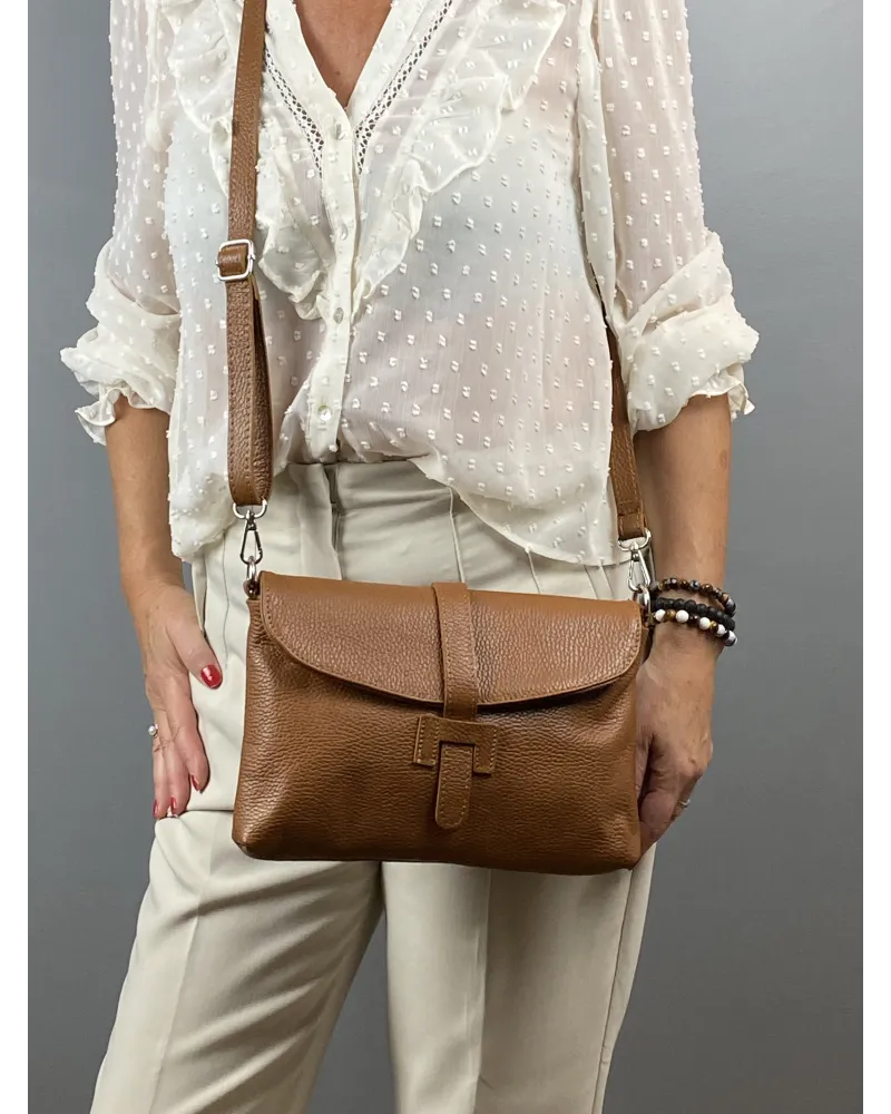 Pochette en cuir modèle LUANA