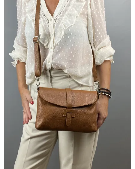 Pochette en cuir modèle LUANA