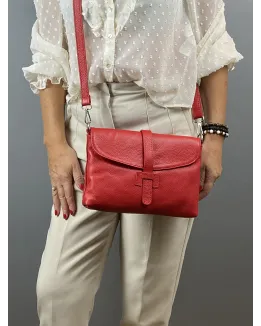 Pochette en cuir modèle LUANA