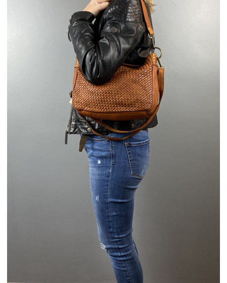 Sac à main en cuir modèle AMALIA