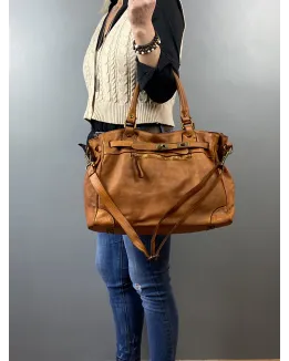 Sandra Sac à main cuir vintage