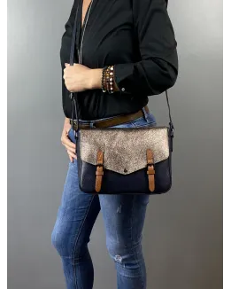 Sac à bandoulière en cuir modèle ORNELLA