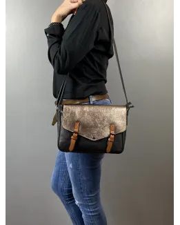 Sac à bandoulière en cuir modèle ORNELLA