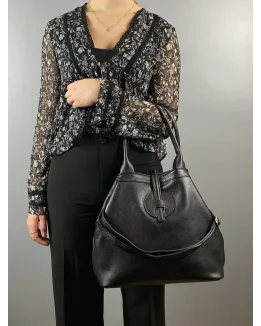 Sac à main en cuir modèle LIVIA