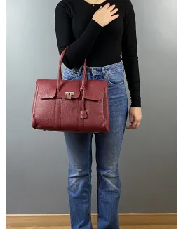 Sac à main en cuir modèle Fionella