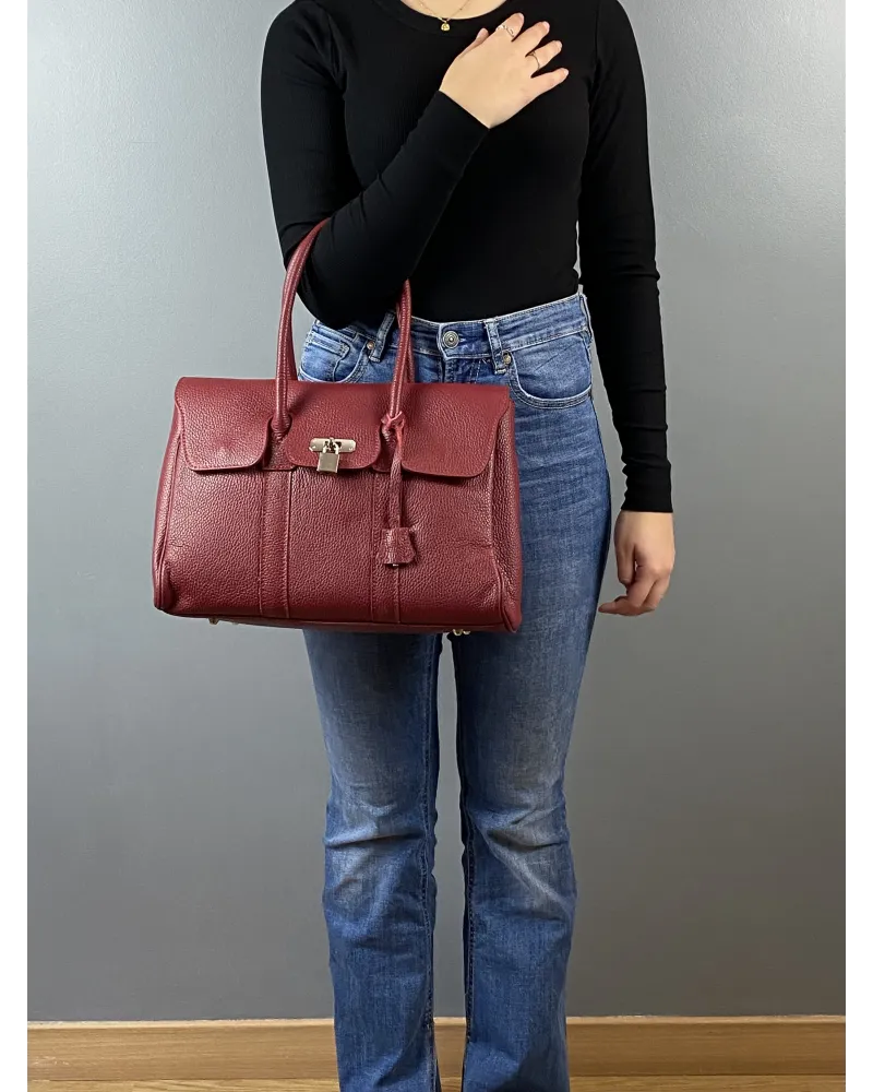 Sac à main en cuir modèle Fionella