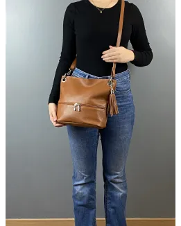 Sac à main en cuir modèle LARA