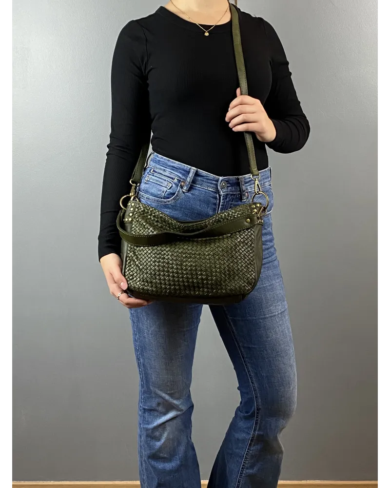 Sac à main en cuir modèle AMALIA