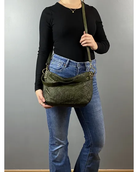 Sac à main en cuir modèle AMALIA