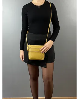 Pochette en cuir modèle GABRIELLE