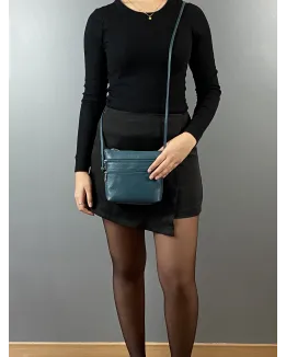 Pochette en cuir modèle GABRIELLE