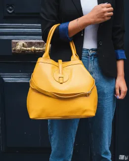 Sac à main en cuir modèle LIVIA